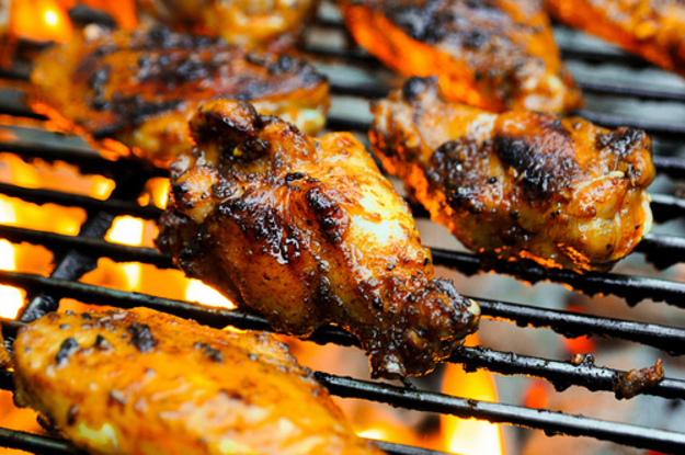 Grilling: Dragon's Chicken Wings